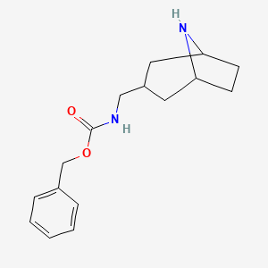 Benzyl (8-azabicyclo[3.2.1]octan-3-ylmethyl)carbamate