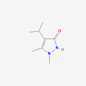 4-Isopropyl-1,5-dimethyl-1H-pyrazol-3(2H)-one