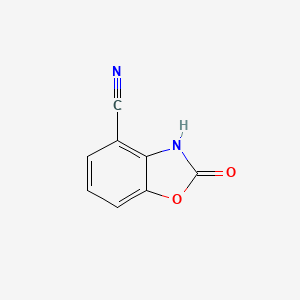 molecular formula C8H4N2O2 B15206434 2-Hydroxybenzo[d]oxazole-4-carbonitrile 