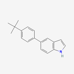 5-(4-Tert-butylphenyl)-1H-indole