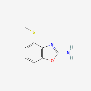 4-(Methylthio)benzo[d]oxazol-2-amine