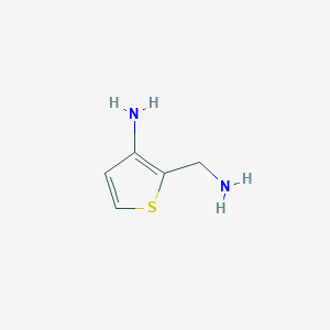 2-(Aminomethyl)thiophen-3-amine