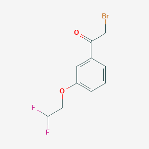 3-(2,2-Difluoroethoxy)phenacyl bromide