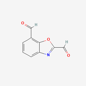 Benzo[d]oxazole-2,7-dicarbaldehyde