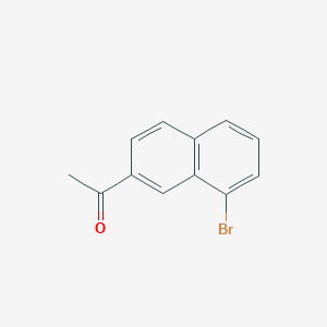 1-(8-Bromonaphthalen-2-yl)ethan-1-one