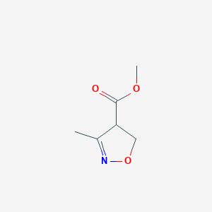 Methyl 3-methyl-4,5-dihydroisoxazole-4-carboxylate