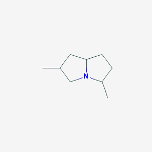 2,5-Dimethylhexahydro-1H-pyrrolizine