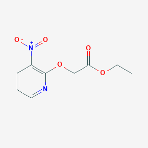 molecular formula C9H10N2O5 B152067 2-(3-硝基吡啶-2-基)氧基乙酸乙酯 CAS No. 136718-78-0