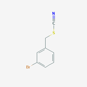 molecular formula C8H6BrNS B1520688 3-溴苄基硫氰酸酯 CAS No. 1206228-39-8