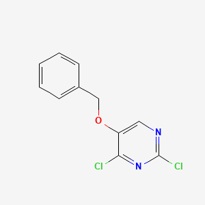 molecular formula C11H8Cl2N2O B1520693 5-(Benzyloxy)-2,4-dichloropyrimidine CAS No. 91183-17-4