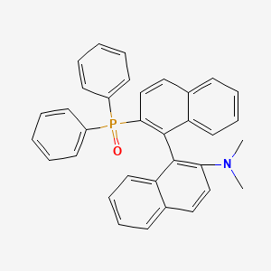 (1S)-(2'-(Dimethylamino)-[1,1'-binaphthalen]-2-yl)diphenylphosphine oxide