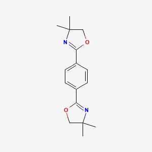 molecular formula C16H20N2O2 B15207086 1,4-Bis(4,4-dimethyl-4,5-dihydrooxazol-2-yl)benzene 