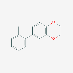 6-(2-Methylphenyl)-2,3-dihydro-1,4-benzodioxine