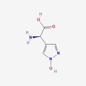 (R)-2-Amino-2-(1-hydroxy-1H-pyrazol-4-yl)acetic acid