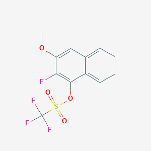 2-Fluoro-3-methoxynaphthalen-1-yl trifluoromethanesulfonate