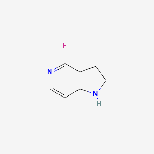 4-Fluoro-2,3-dihydro-1H-pyrrolo[3,2-c]pyridine