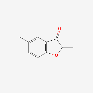 3(2H)-Benzofuranone, 2,5-dimethyl-