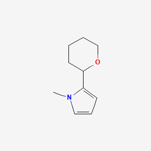 1-Methyl-2-(tetrahydro-2H-pyran-2-yl)-1H-pyrrole