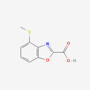 4-(Methylthio)benzo[d]oxazole-2-carboxylic acid