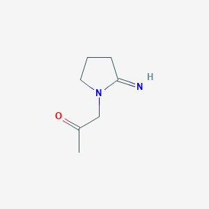 1-(2-Iminopyrrolidin-1-yl)propan-2-one