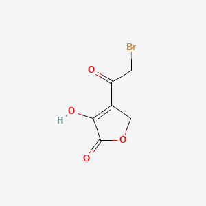 4-(Bromoacetyl)-3-hydroxyfuran-2(5H)-one