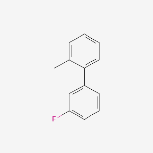 molecular formula C13H11F B15207520 3-Fluoro-2'-methyl-1,1'-biphenyl 