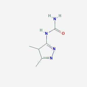 1-(4,5-Dimethyl-4H-pyrazol-3-yl)urea