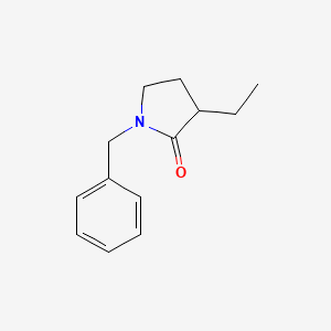 1-Benzyl-3-ethylpyrrolidin-2-one