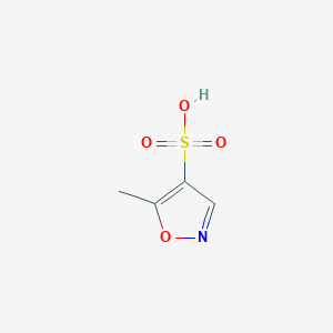 5-Methyl-1,2-oxazole-4-sulfonic acid