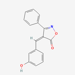 4-(3-Hydroxybenzylidene)-3-phenylisoxazol-5(4H)-one