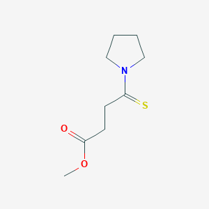 Methyl 4-(pyrrolidin-1-yl)-4-thioxobutanoate