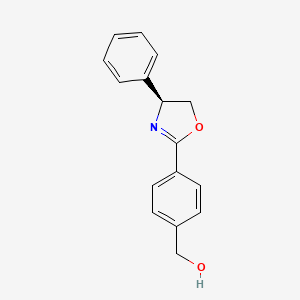 (S)-(4-(4-Phenyl-4,5-dihydrooxazol-2-yl)phenyl)methanol