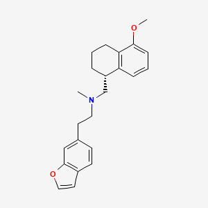 (R)-2-(Benzofuran-6-yl)-N-((5-methoxy-1,2,3,4-tetrahydronaphthalen-1-yl)methyl)-N-methylethanamine