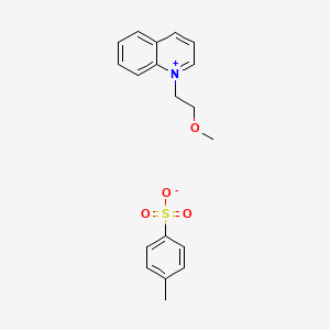 1-(2-Methoxyethyl)quinolin-1-ium 4-methylbenzenesulfonate