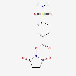 2,5-Dioxopyrrolidin-1-yl 4-sulfamoylbenzoate