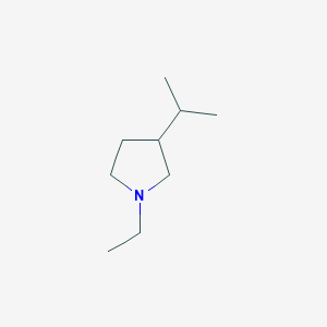 1-Ethyl-3-isopropylpyrrolidine