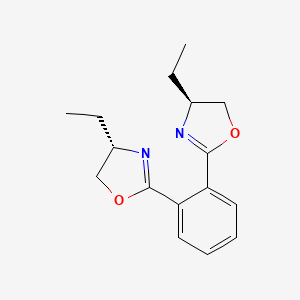 1,2-Bis((S)-4-ethyl-4,5-dihydrooxazol-2-yl)benzene