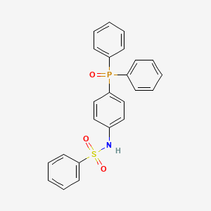 N-(4-(Diphenylphosphoryl)phenyl)benzenesulfonamide