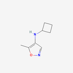 N-Cyclobutyl-5-methylisoxazol-4-amine