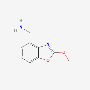 (2-Methoxybenzo[d]oxazol-4-yl)methanamine