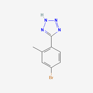 5-(4-Bromo-2-methylphenyl)-1H-tetrazole