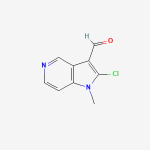 2-Chloro-1-methyl-1H-pyrrolo[3,2-c]pyridine-3-carbaldehyde