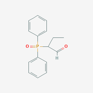 2-(Diphenylphosphoryl)butanal