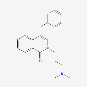 4-Benzyl-2-(3-(dimethylamino)propyl)isoquinolin-1(2H)-one