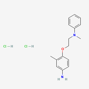 N-[2-(4-amino-2-methylphenoxy)ethyl]-N-methyl-N-phenylamine dihydrochlhoride