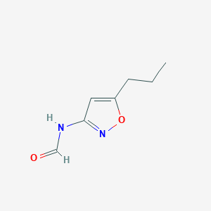 N-(5-Propylisoxazol-3-yl)formamide