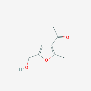 1-(5-(Hydroxymethyl)-2-methylfuran-3-yl)ethanone