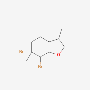 6,7-Dibromo-3,6-dimethyloctahydrobenzofuran