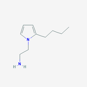 2-(2-Butyl-1H-pyrrol-1-yl)ethanamine