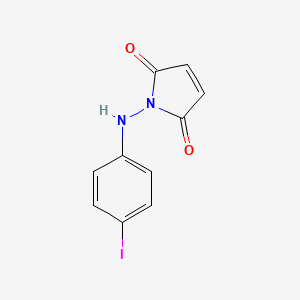 1H-Pyrrole-2,5-dione, 1-[(4-iodophenyl)amino]-